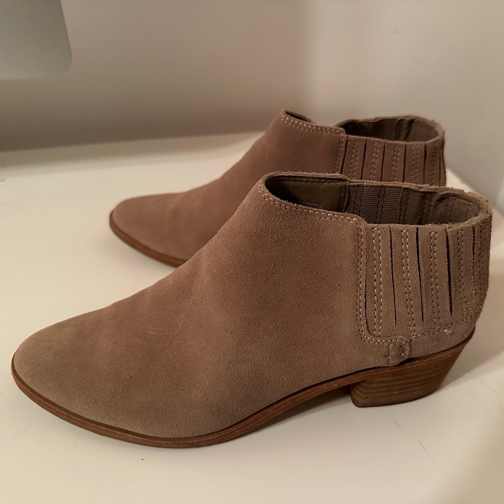 Suede Booties
